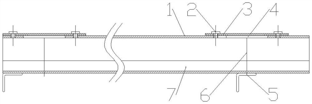 Discontinuously-perforated bridge frame