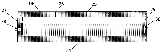 A low-concentration ammonia nitrogen detection method and device for concentrated ammonia nitrogen