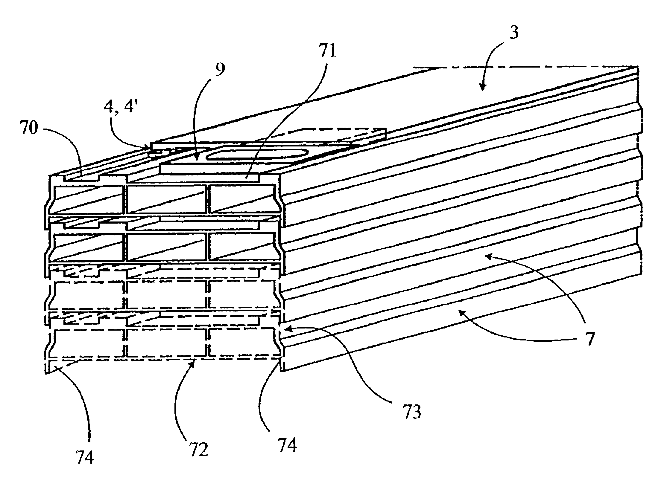 Method for manufacturing a crossbeam for a heddle frame of a loom and crossbeam obtained by said method