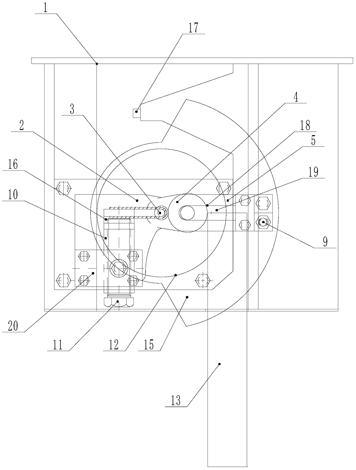 A bending test device for dissimilar steel welding process qualification