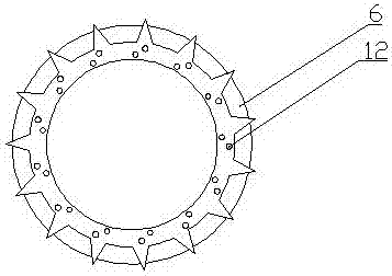 Gravity heat pipe with annular element