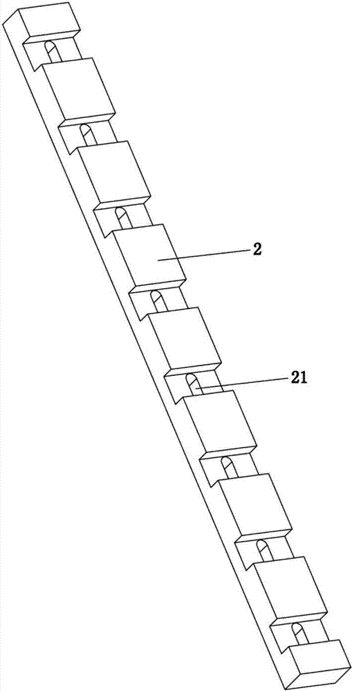 Testing device for ship single decks