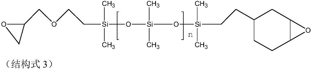 Organic silicon modified epoxy resin optical packaging material composition