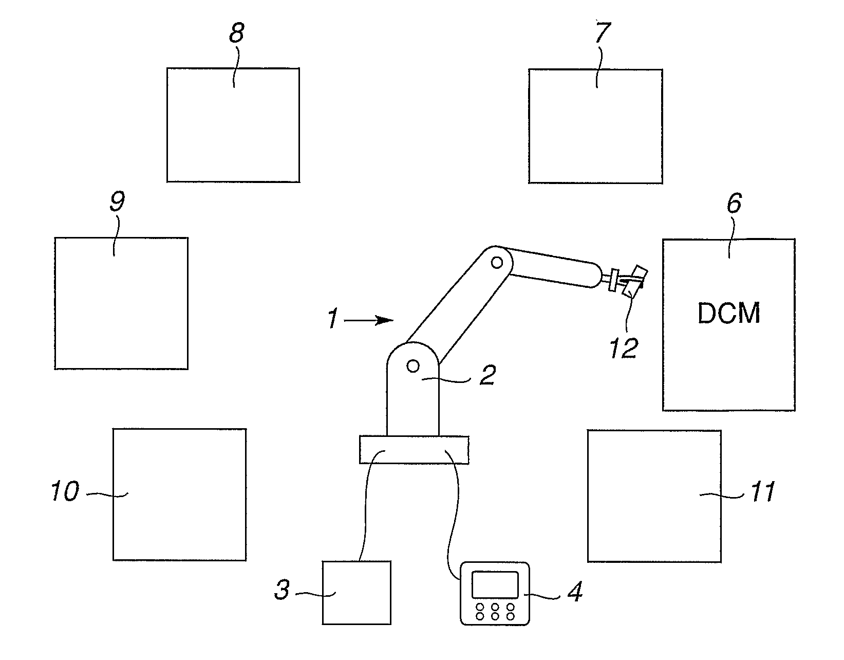 System and a method for controlling movements of an industrial robot