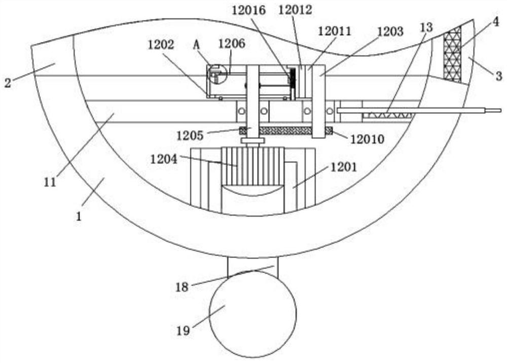 Water surface floating type in-shell two-way rotation deinsectization spherical aquarium paludum fabricius lamp and using method