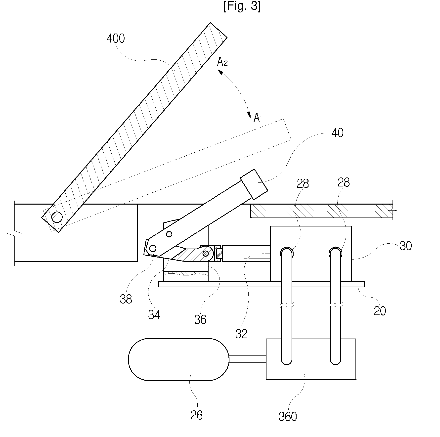 Automatic controlling system for maintaining safely the running range in the car and method thereof