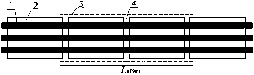 Ceramic-based composite material strength prediction method considering bearing of broken fibers