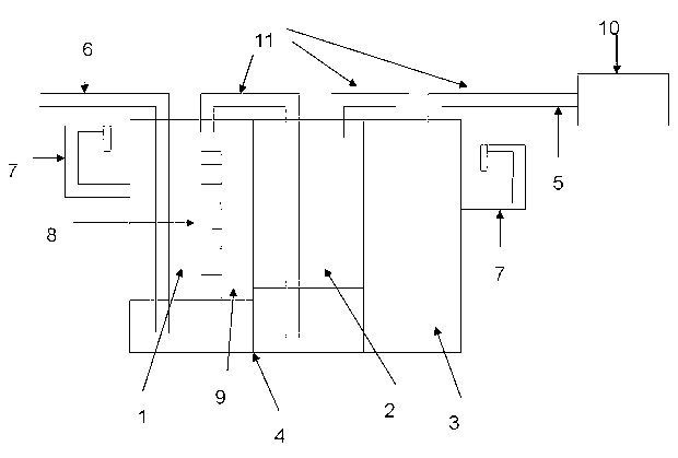 Thoracic close drainage device