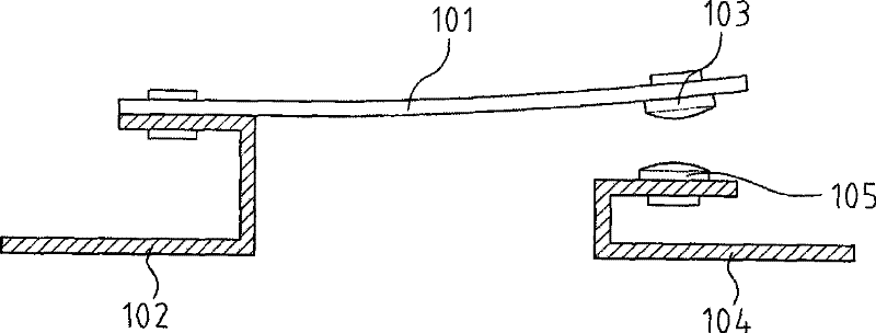 Circuit protection structure with double temperature induction switching-off