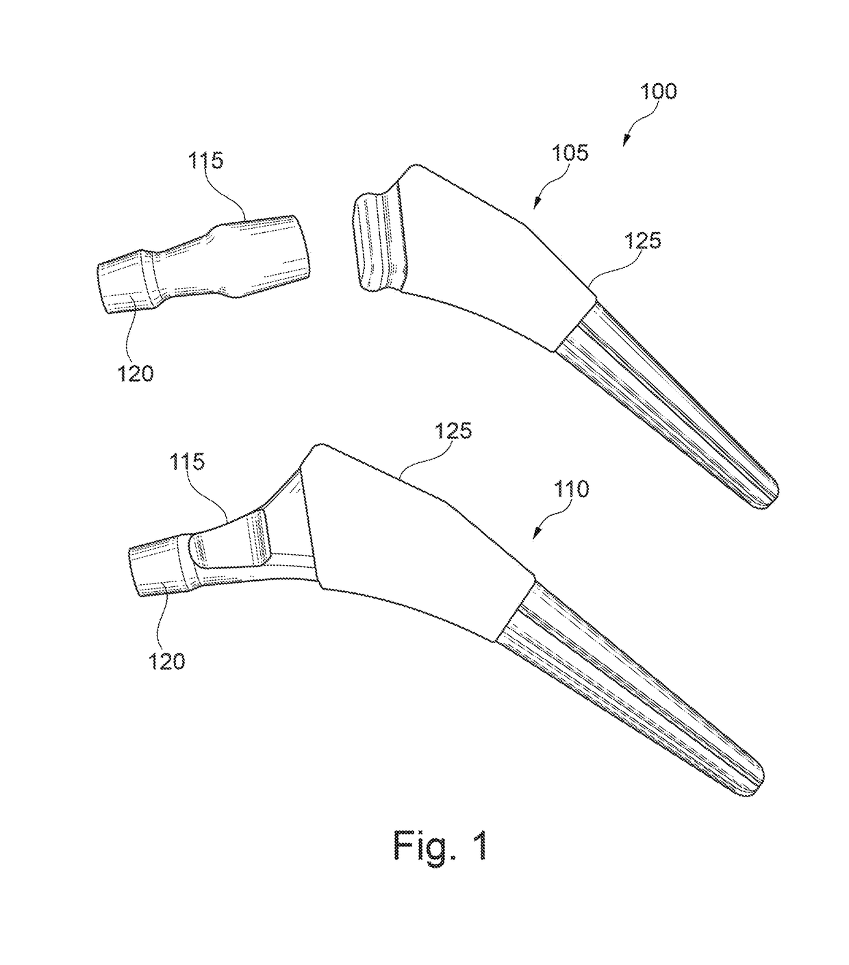 Mechanical assembly including exterior surface preparation