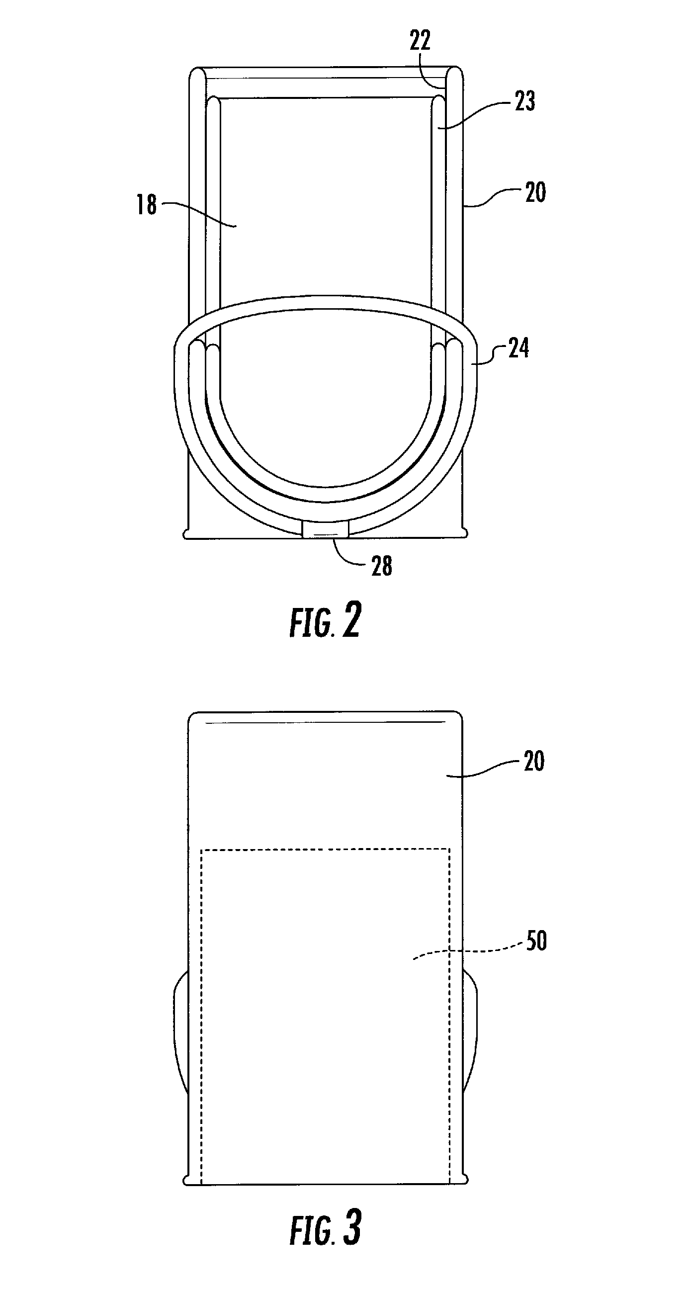 Portable stirrup with leg support