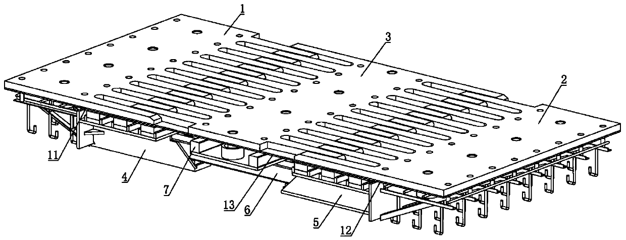 Shear-resistant and shock-isolation assembly type synchronous variable-position comb teeth-shaped telescopic device