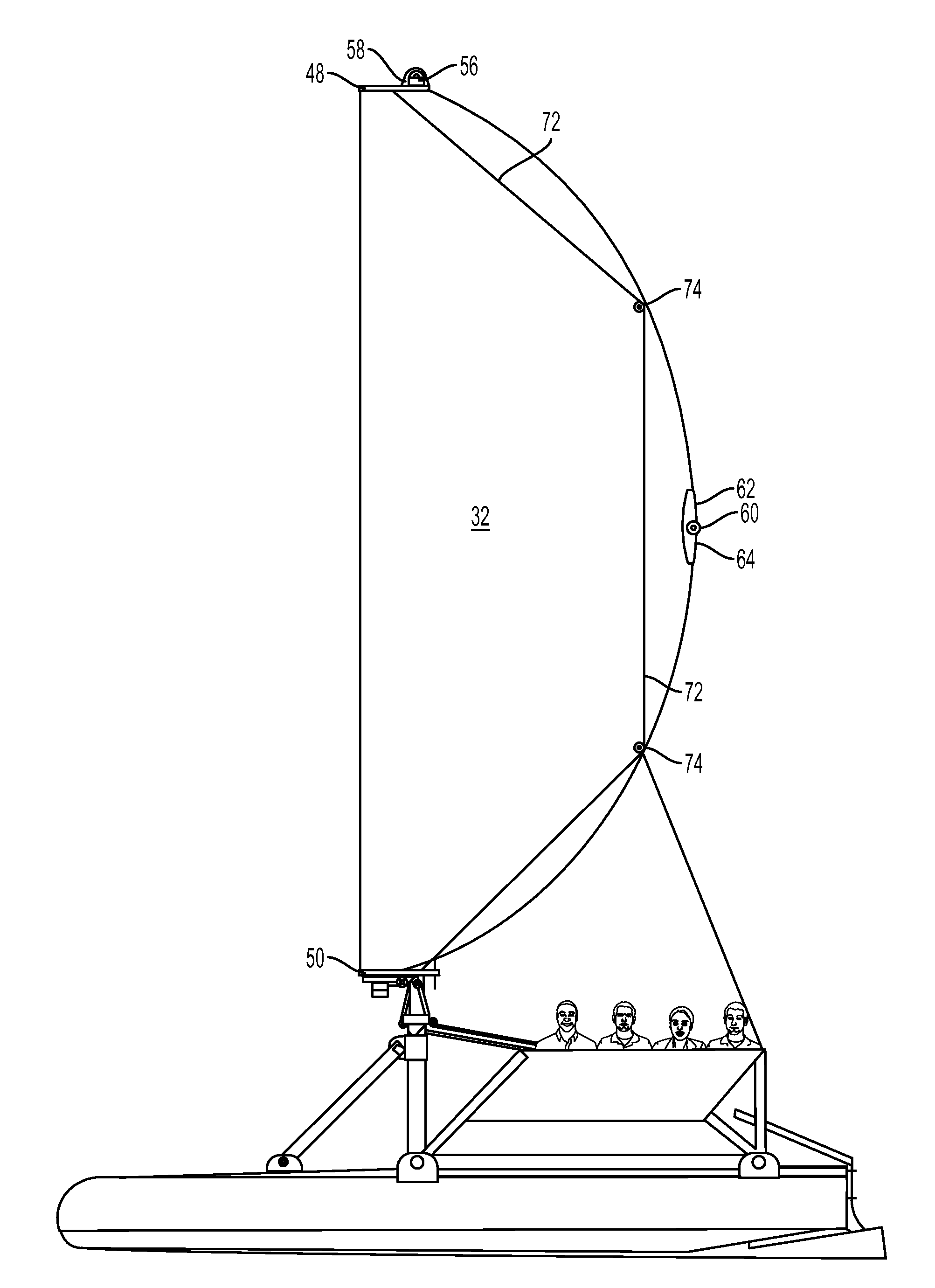 Aerodynamic wingsail