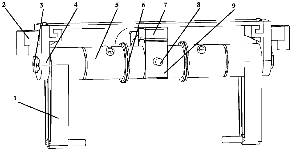 Arm type suspension based on fuzzy PID (proportion integrals differential) controller and active displacement control method thereof