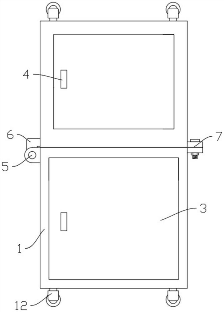 Agricultural economic management combined file cabinet