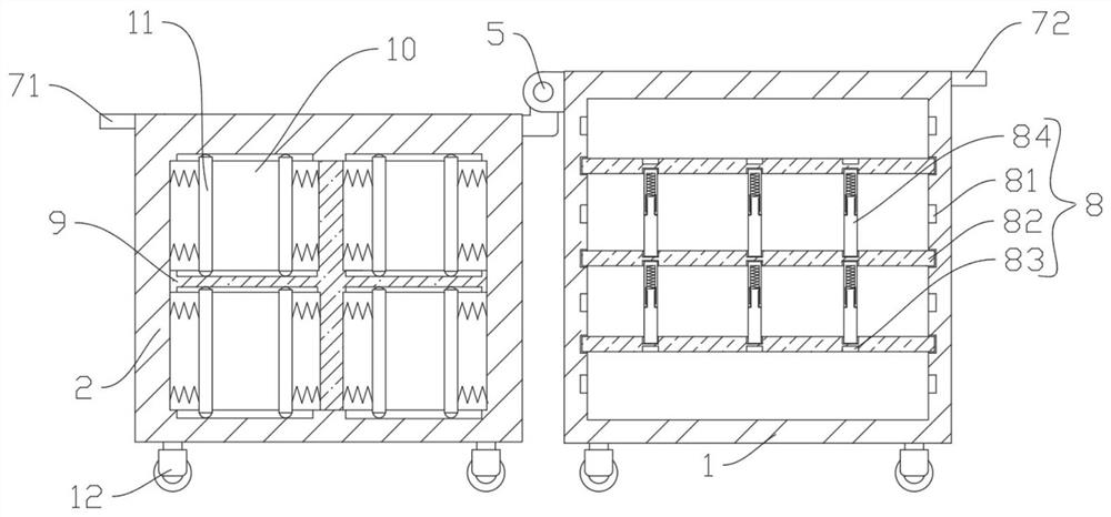 Agricultural economic management combined file cabinet