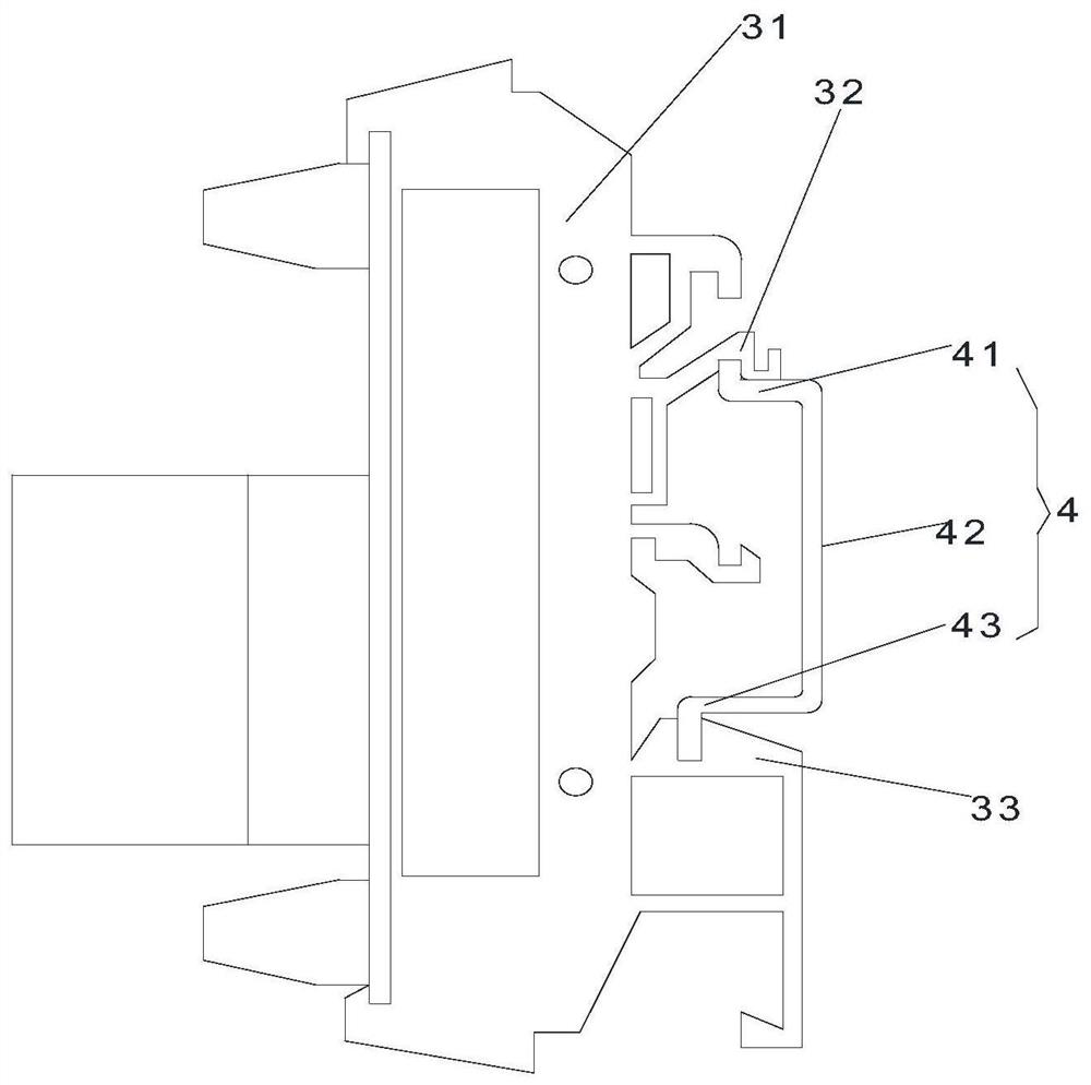 Monitoring system and maintenance monitoring method for new energy electric bus air conditioner