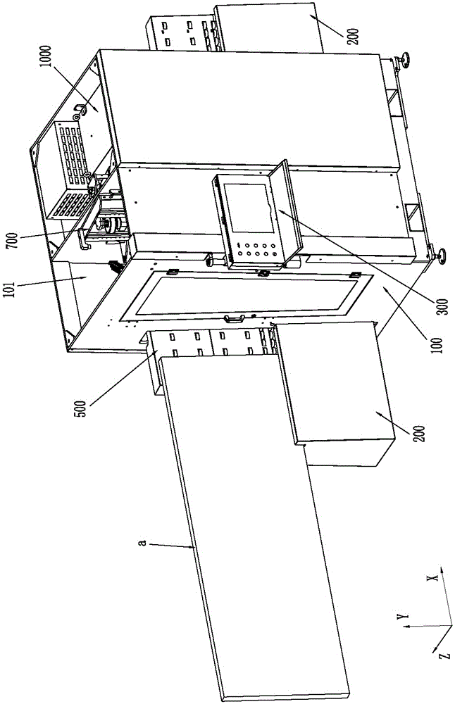 Vertical plate feeding numerical control drill with routing