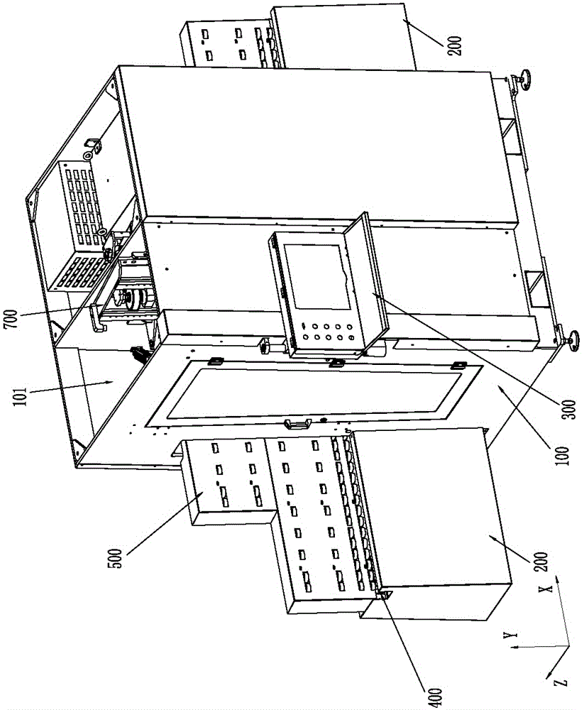 Vertical plate feeding numerical control drill with routing