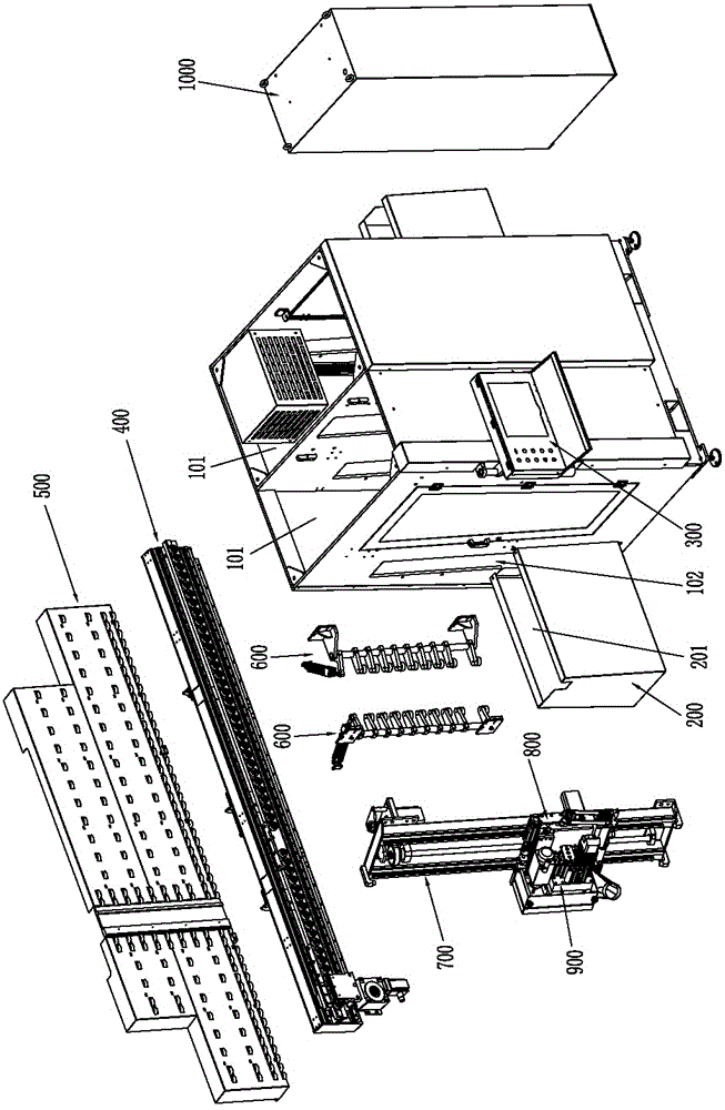 Vertical plate feeding numerical control drill with routing