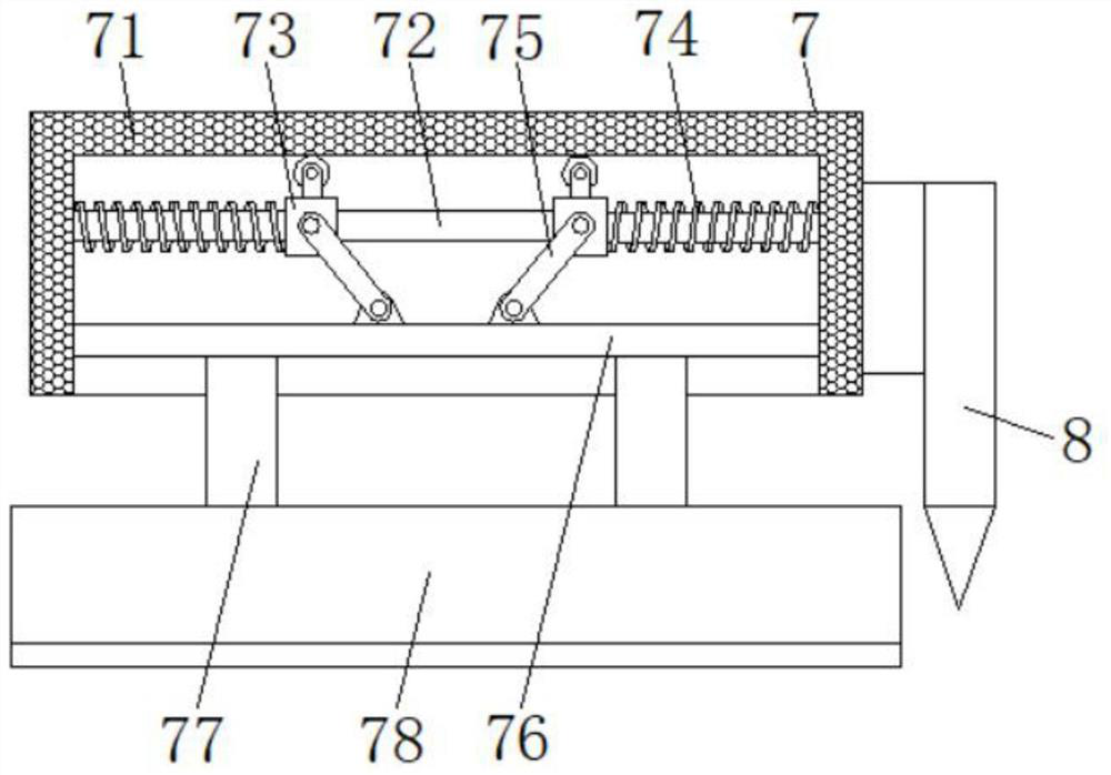 A bristle brush trimming device