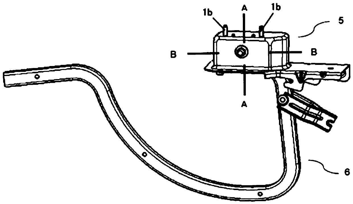 An opening and holding device for a trunk lid of a vehicle