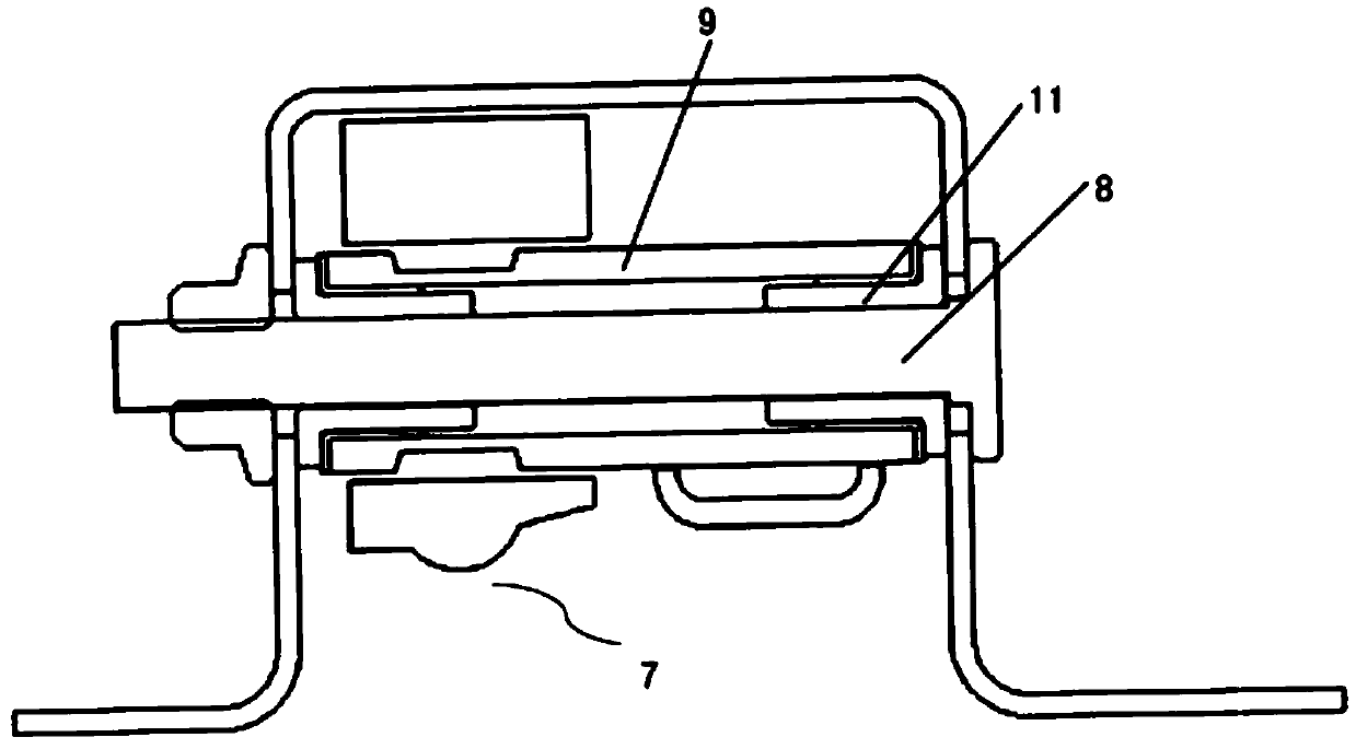 An opening and holding device for a trunk lid of a vehicle