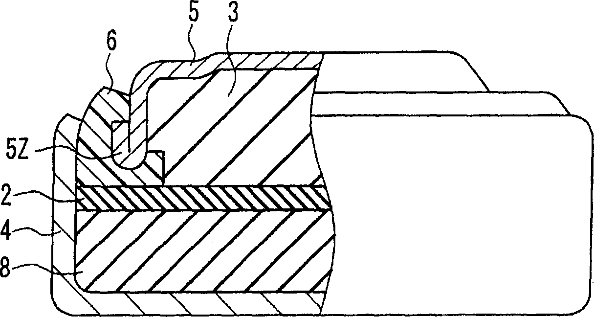 Alkaline button cell and method for producing same