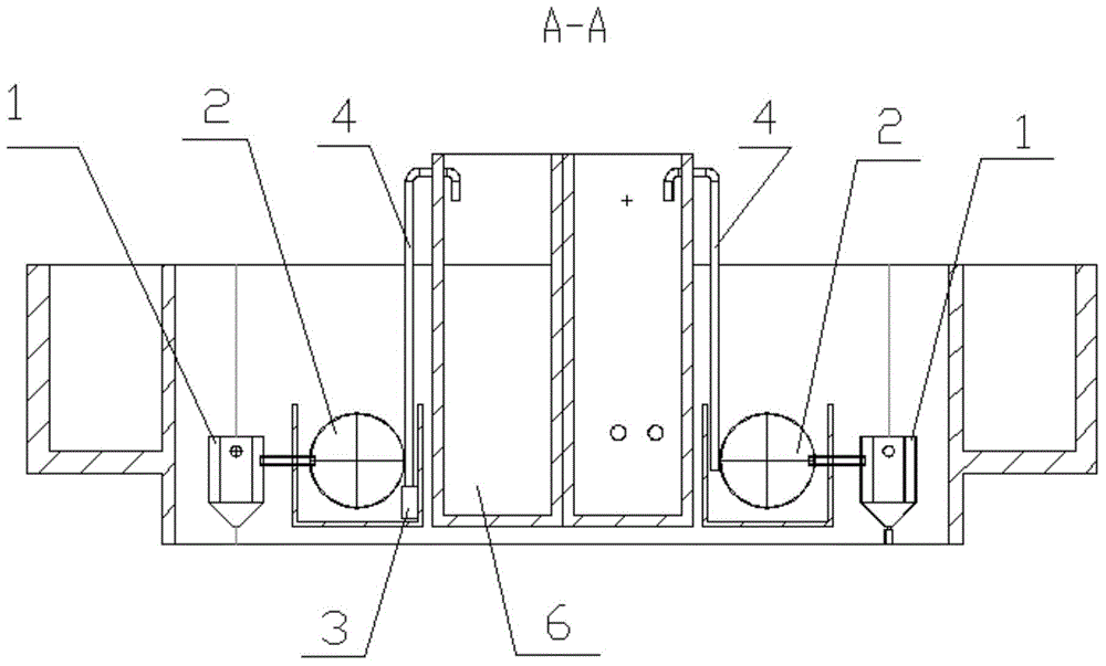 Circuit-type fishpond breeding system integrating circulating water treatment process