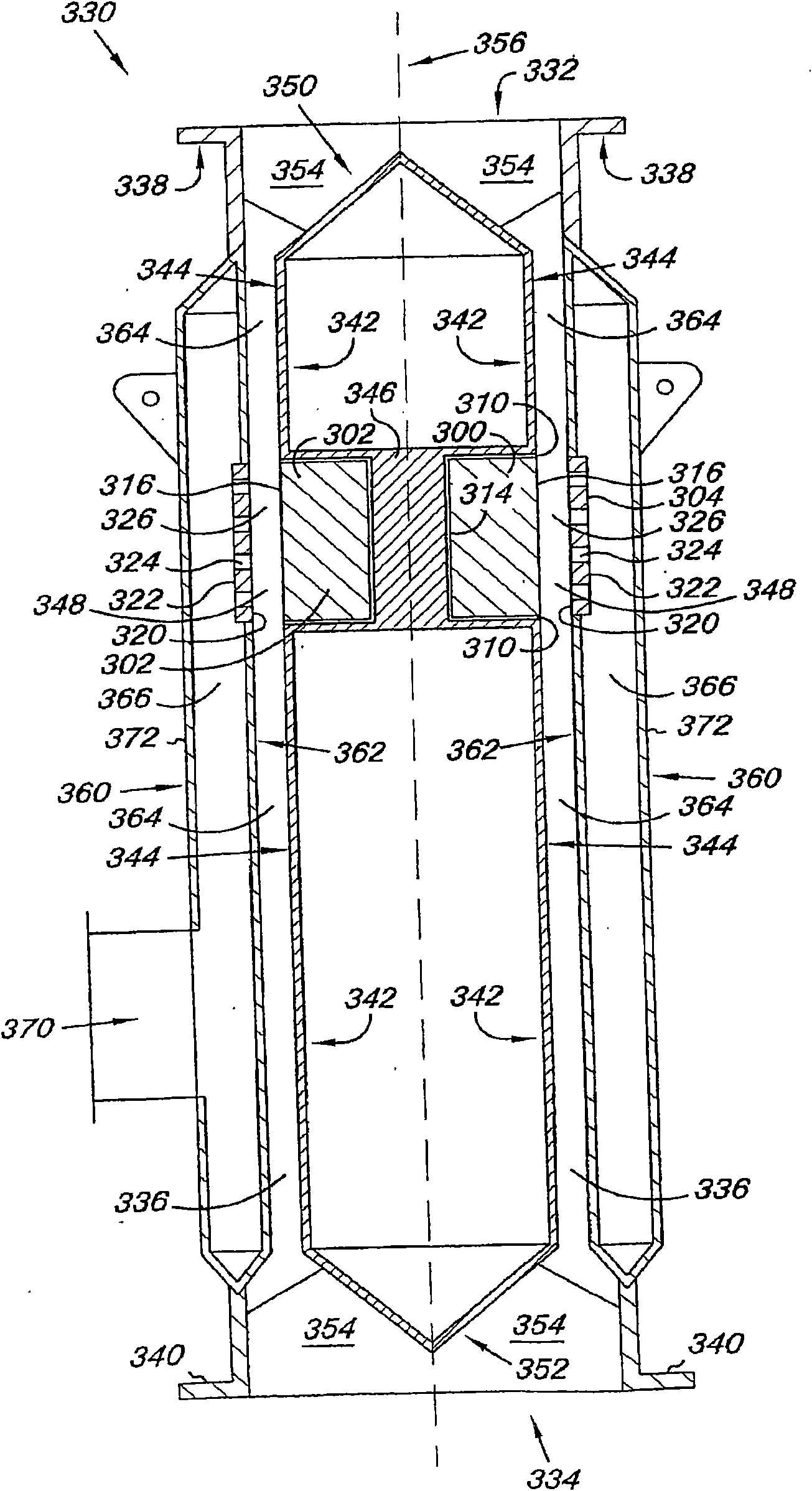 Mixer for a continuous flow reactor, method of forming such a mixer, and method of operating such a reactor