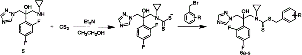 A class of nitrogen azole compounds and its preparation method and application