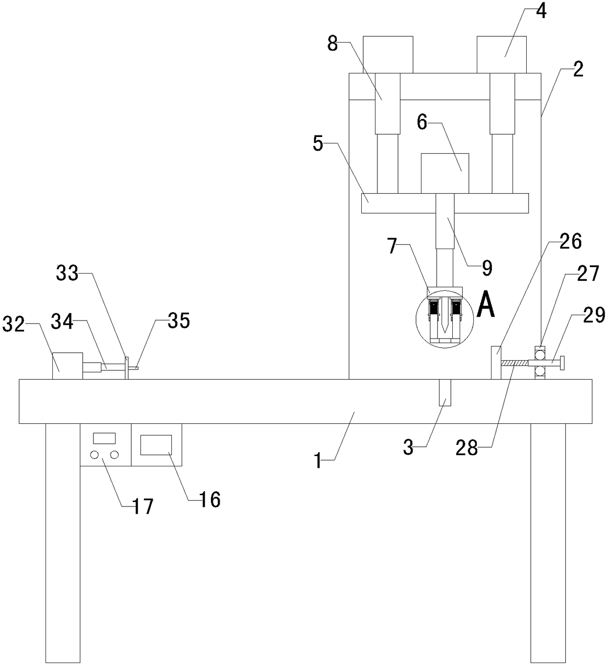 Substrate cutting device for liquid crystal display module production