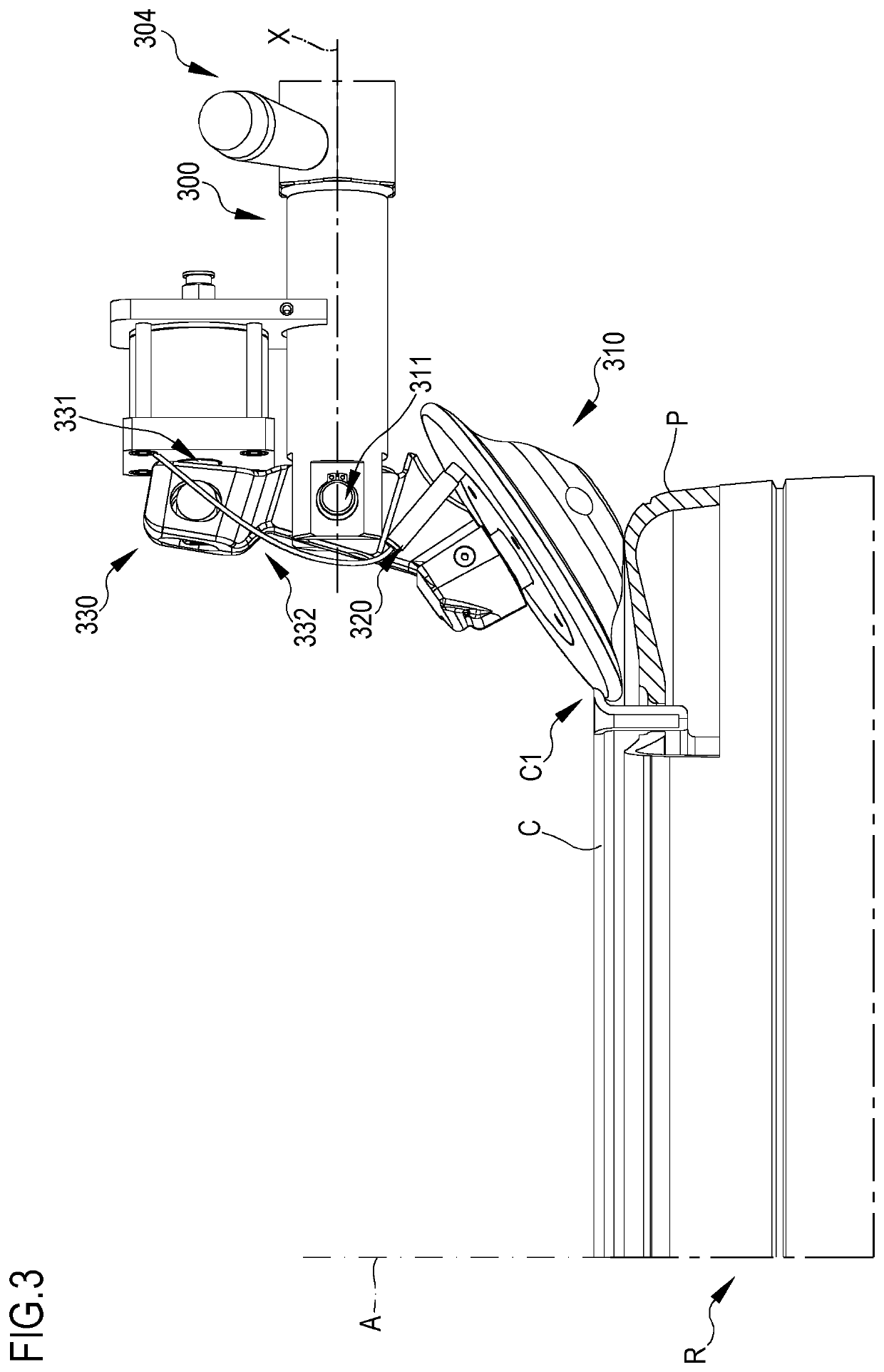 Tyre-removal apparatus