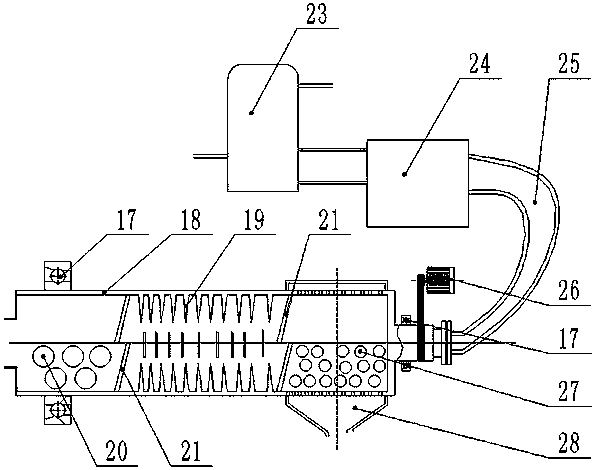 Centrifugal slag granulation and waste heat recovery system