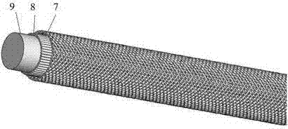 Composite graphite grounding material with low skin effect and preparation method for composite graphite grounding material