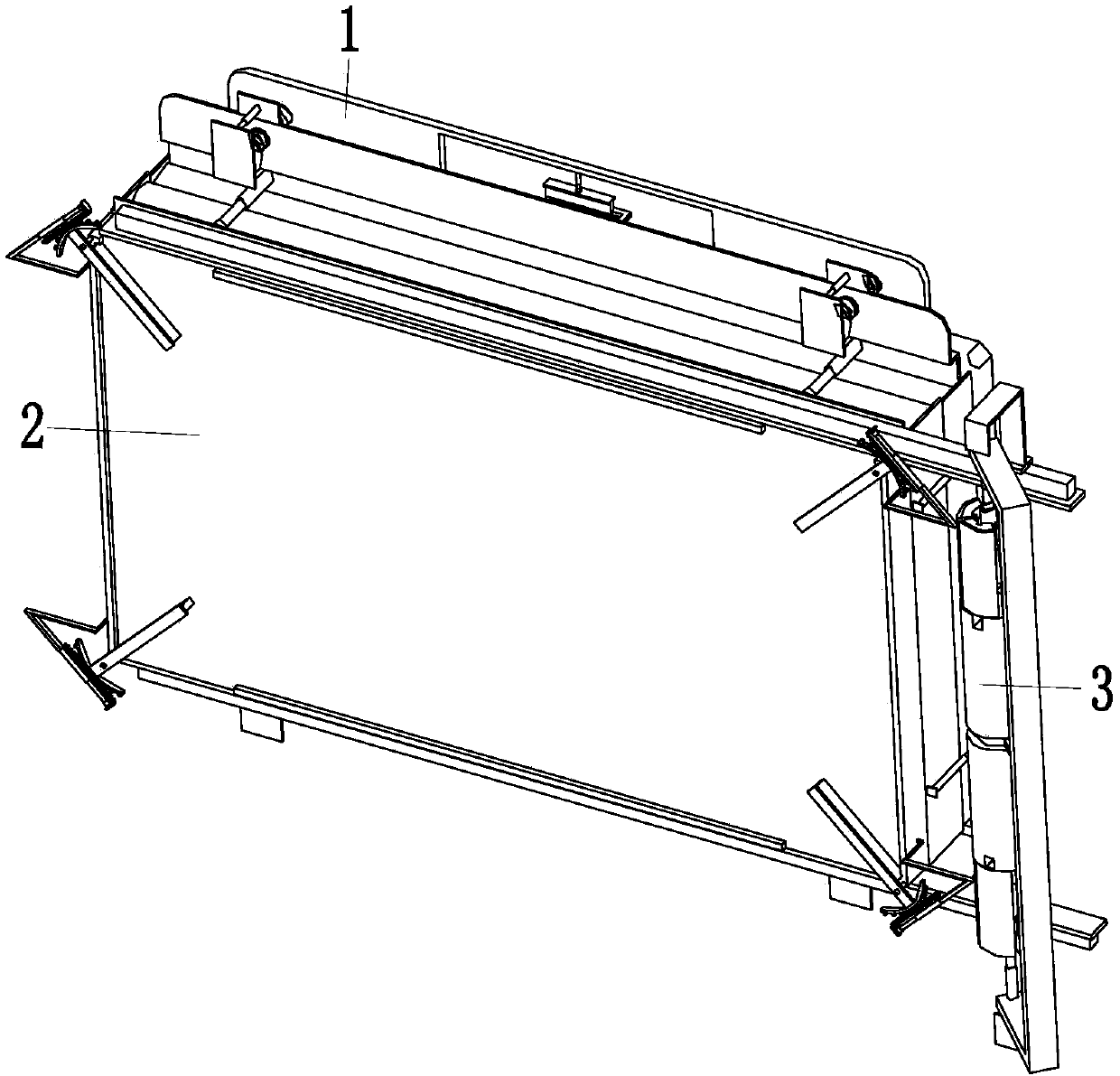 Dustproof outdoor display screen