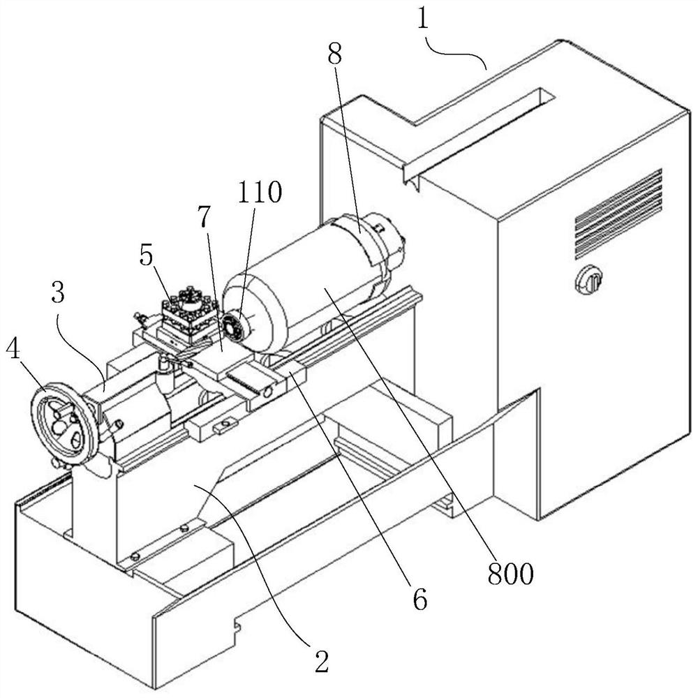 Hollow body end clamp, punching device and punching method