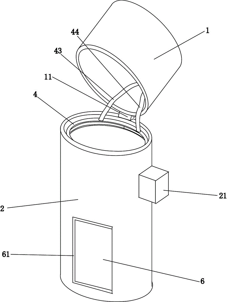 Odor-resistant garbage can