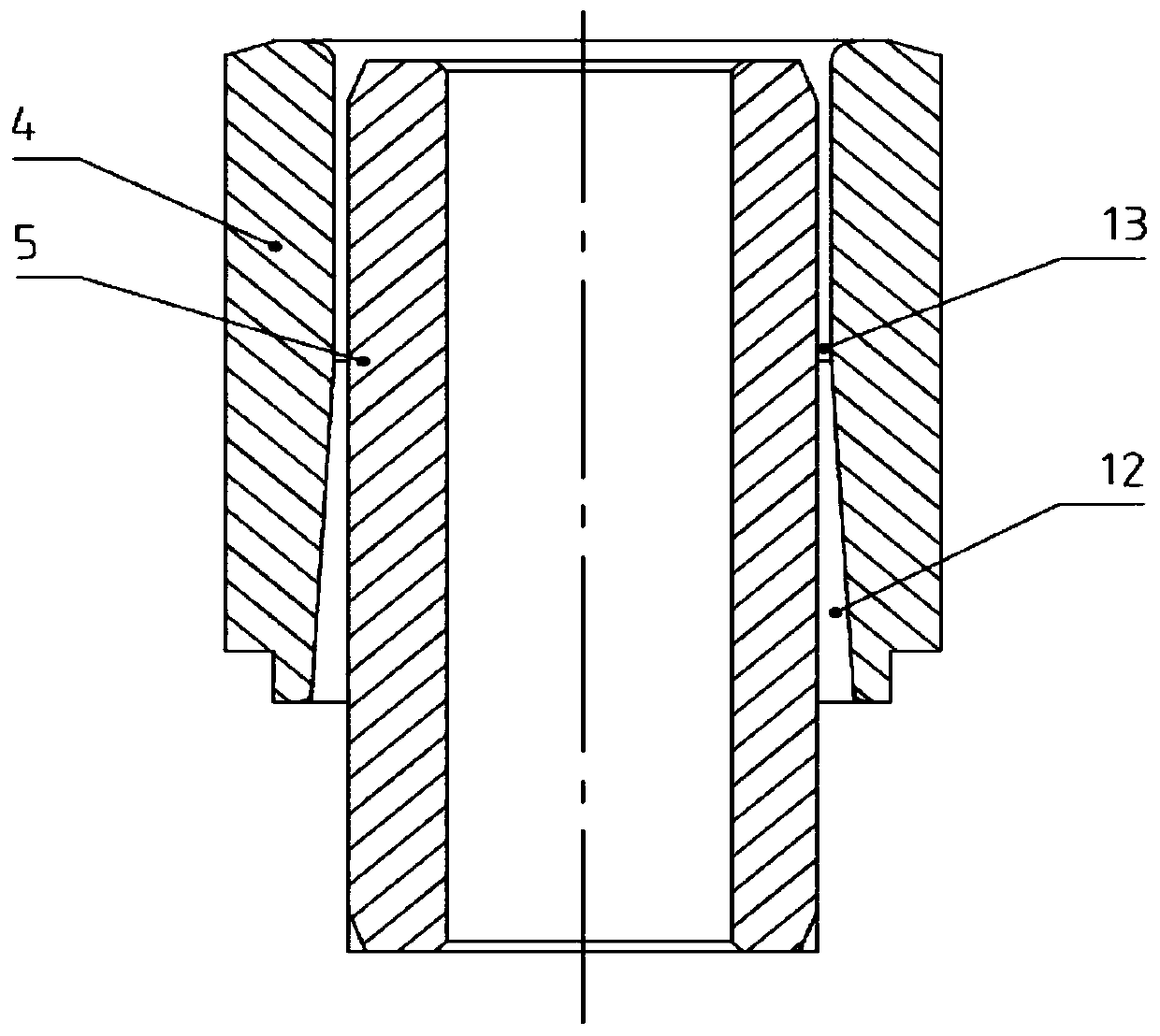 Lifting oil cylinder buffer device for fork lift