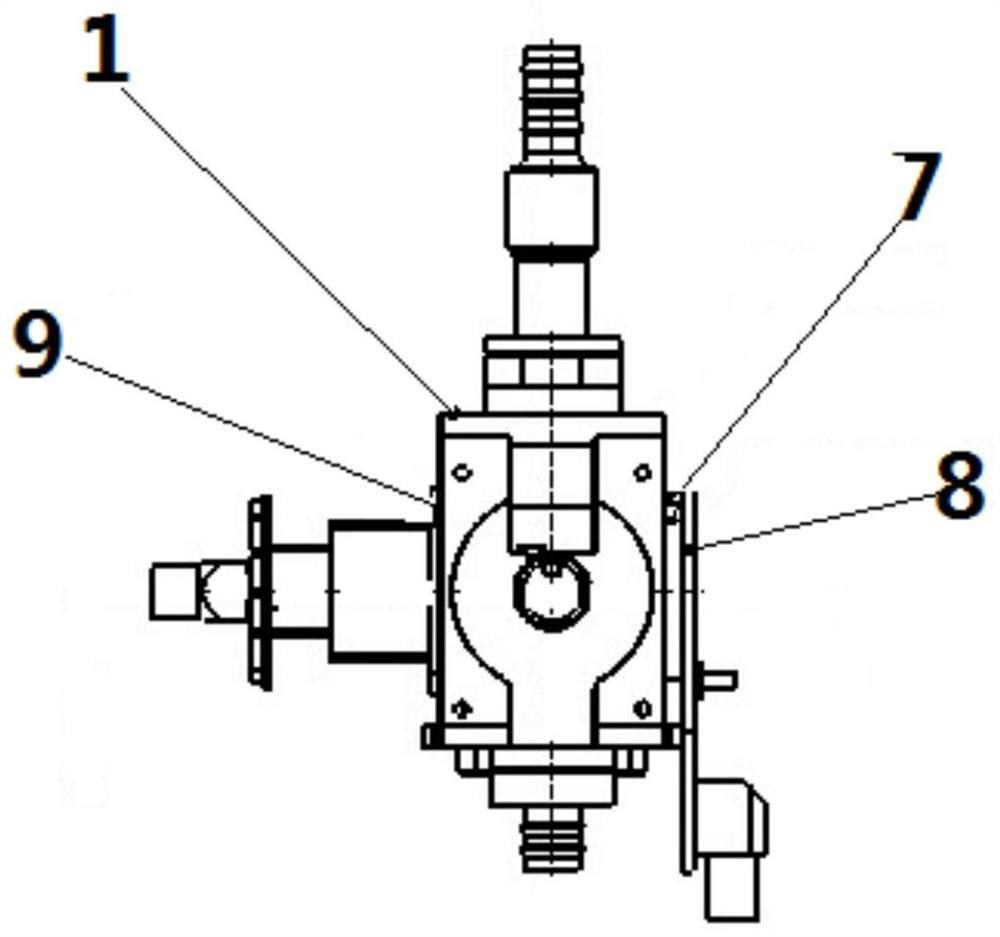 Dust particle detection device