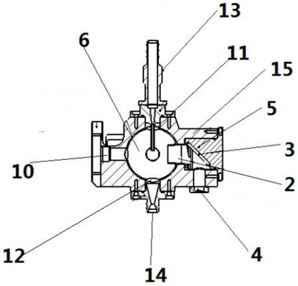 Dust particle detection device