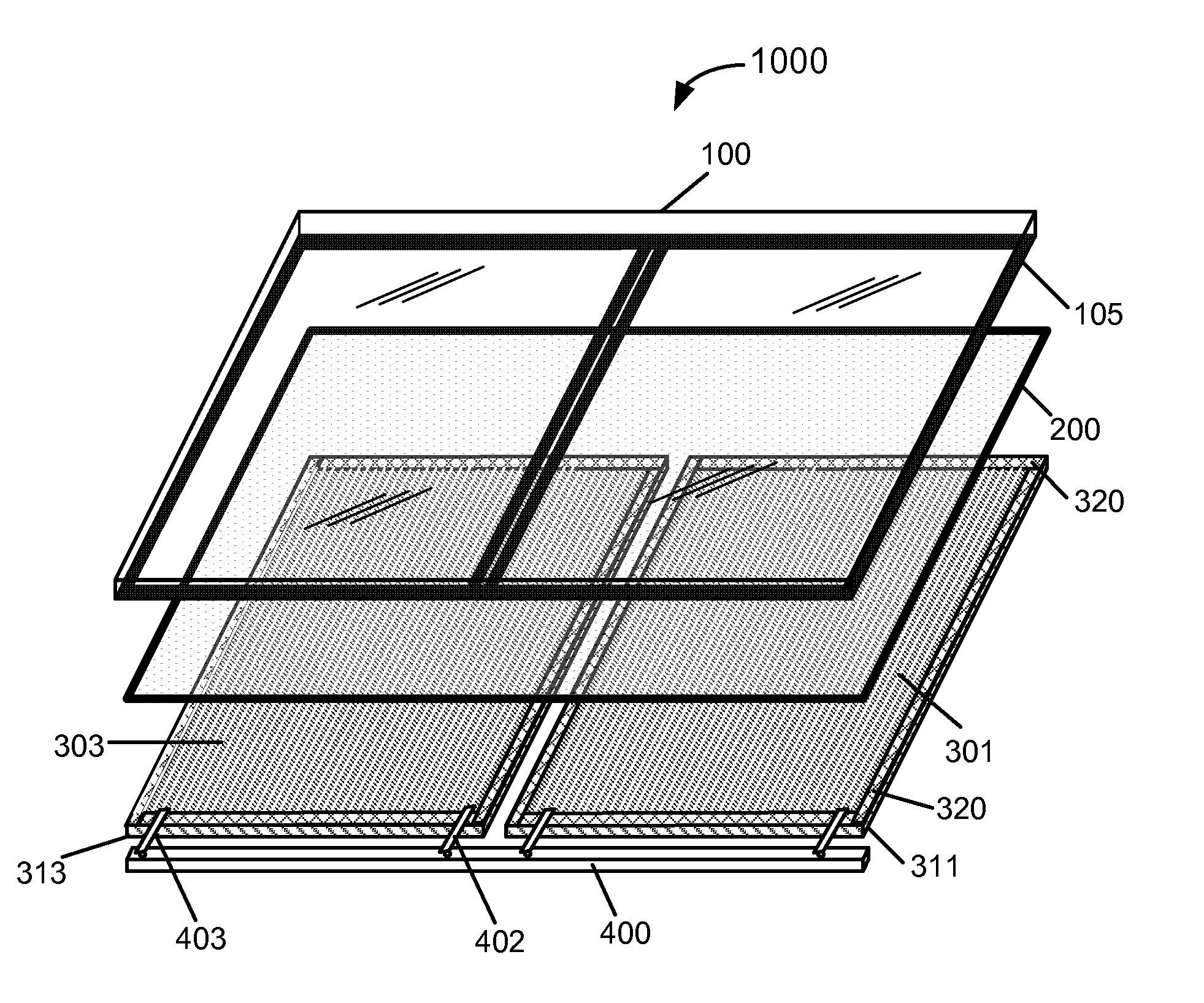 Method and Structure for Tiling Industrial Thin-Film Solar Devices