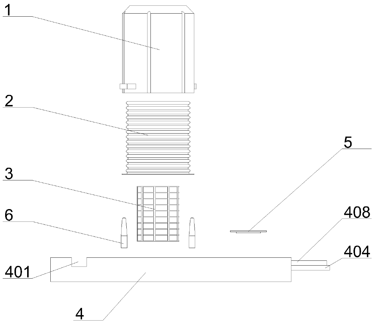 An improved high-efficiency high-temperature environmental protection carbonization and gasification furnace