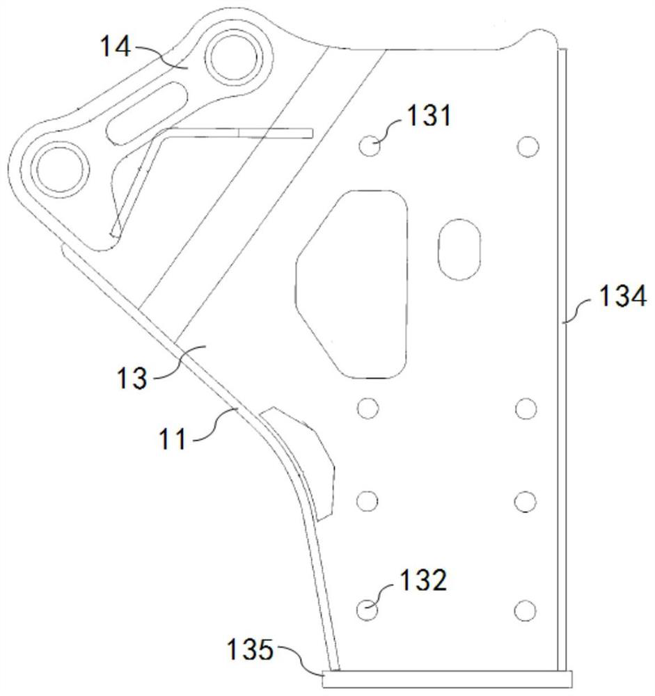 A hydraulic hammer shell assembly method based on bending and flattening technology