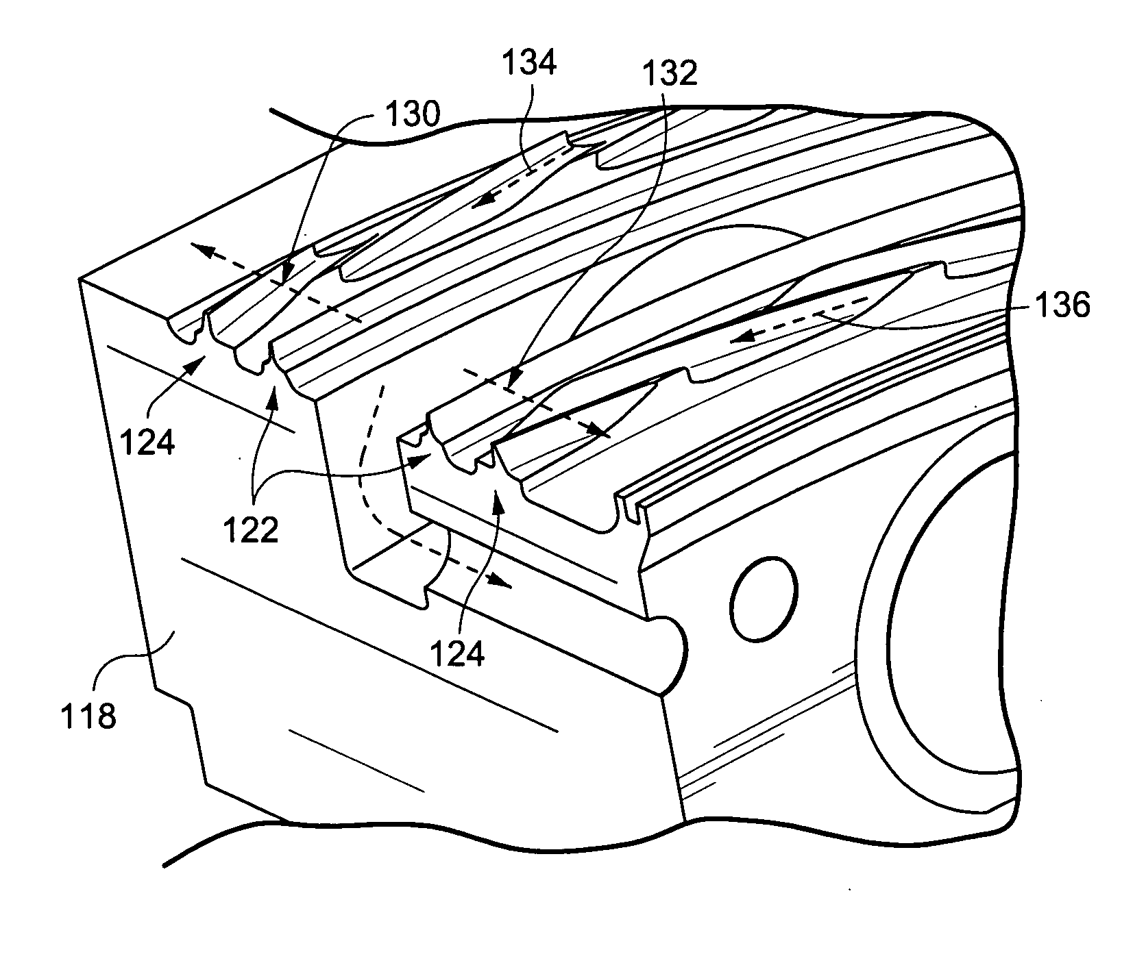 Labyrinth compression seal and turbine incorporating the same