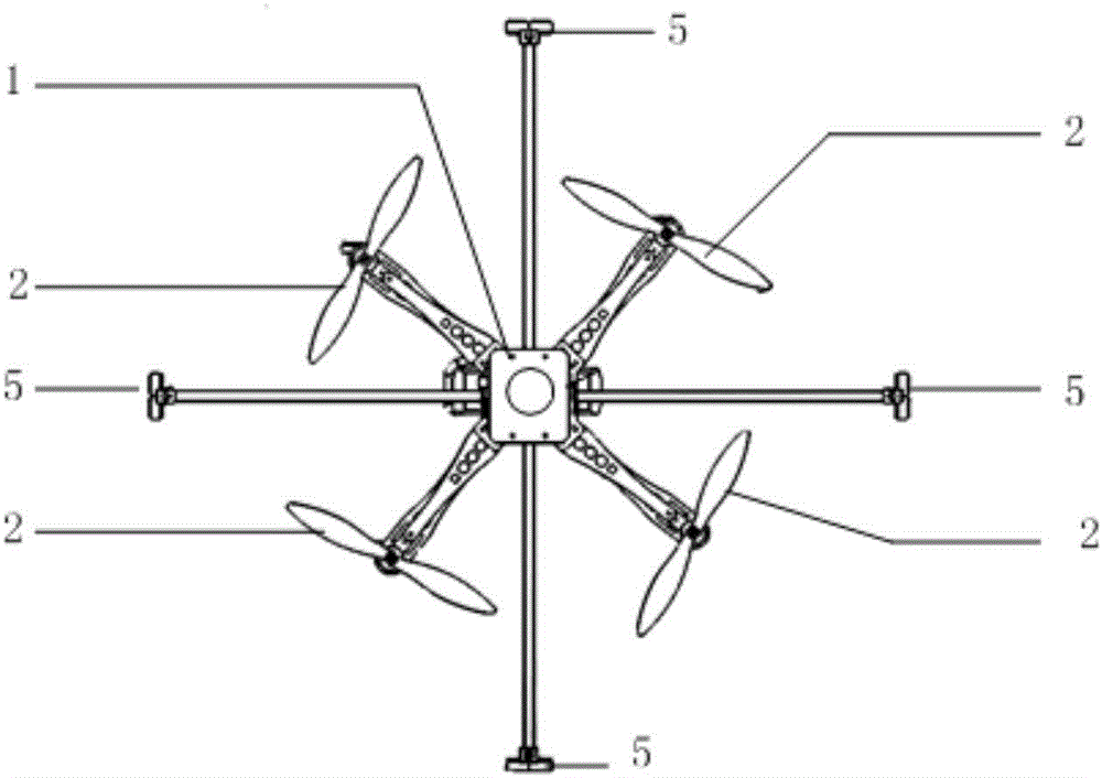 Rotor type air-ground integrated amphibious active olfaction robot and odor detection method thereof