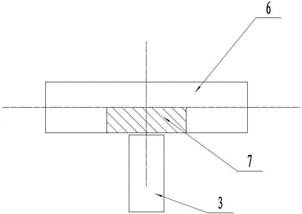 Method for hydraulic forming of tee pipe using teflon film local lubrication