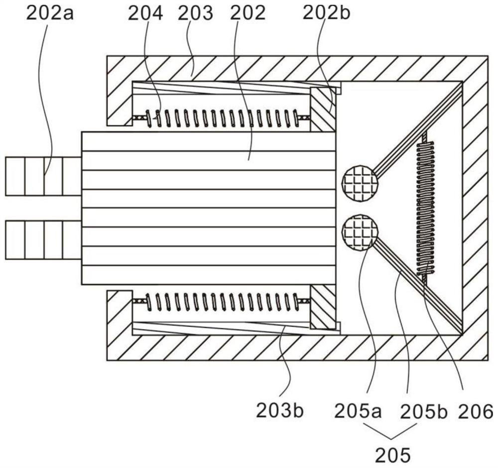 Novel boiler manned maintenance platform traction winch braking device