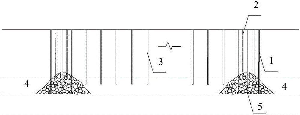 High-pressure water-rich goaf grouting reinforcement method