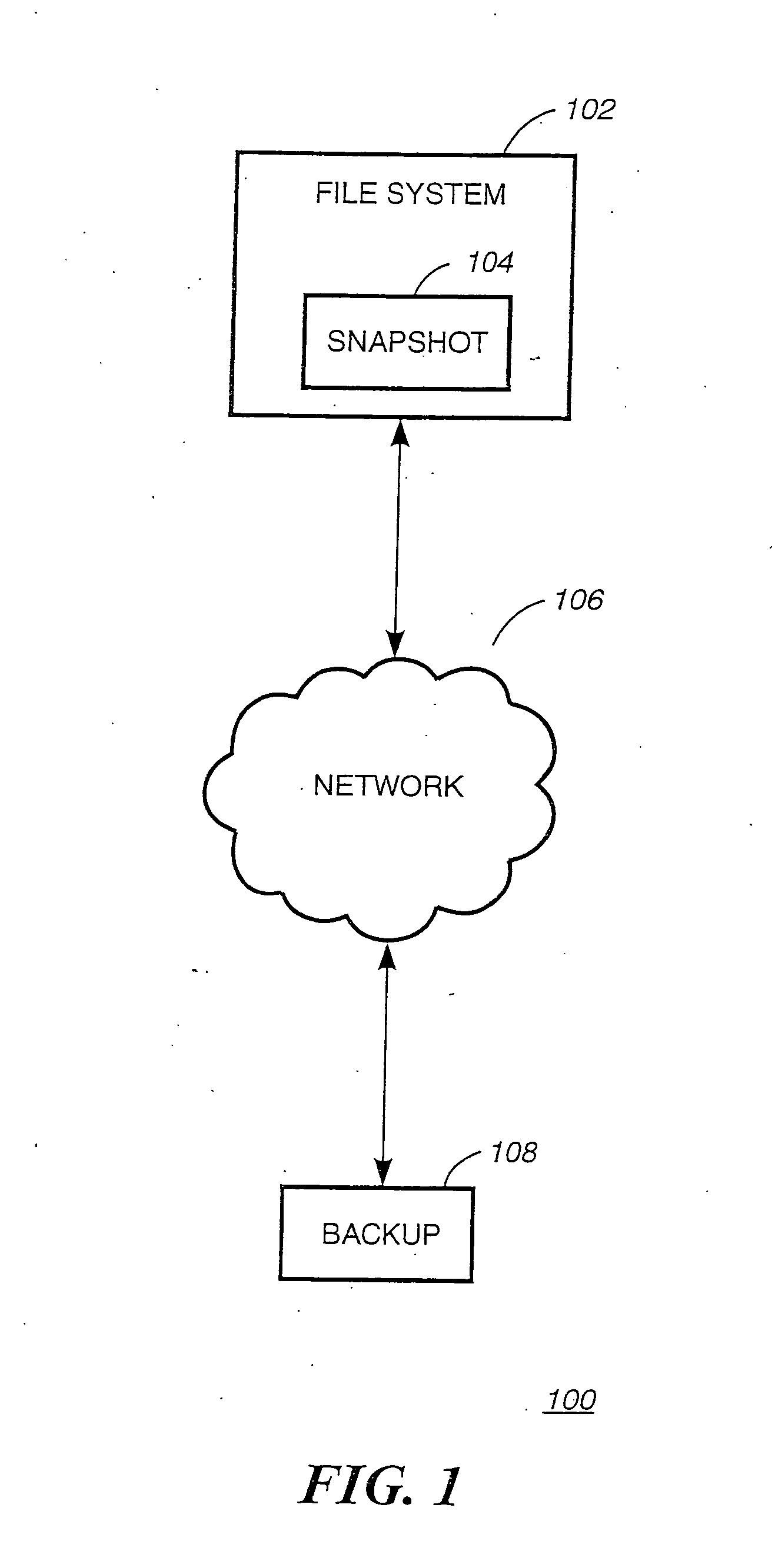 Providing a snapshot of a subset of a file system